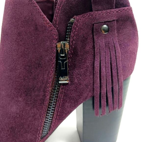 Marc Fisher Open Toe Suede Ankle Booties EUC Size 7M     FS1816 - Picture 5 of 8